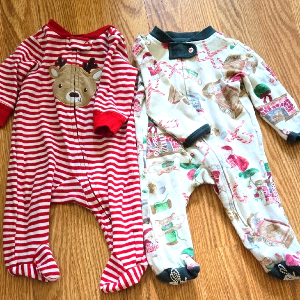 Christmas Footed Pajamas